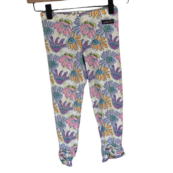 Matilda Jane Floral Leggings 6 - Picture 1 of 4